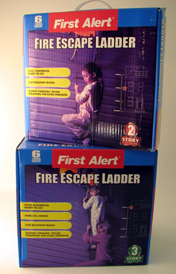 Fire Escape Ladder 3Story by Mayday